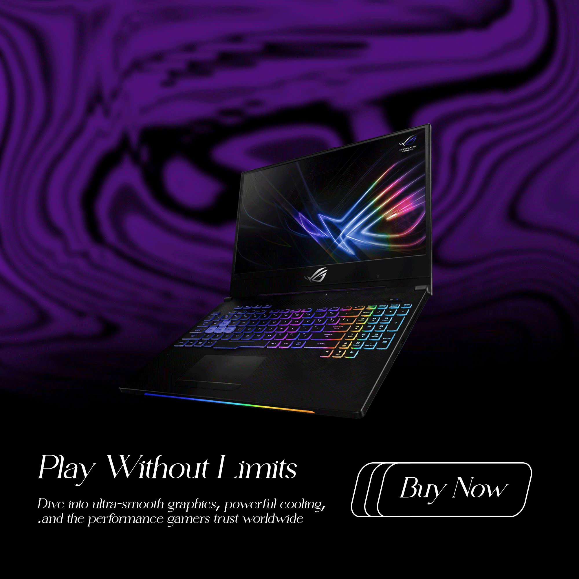 Play Without Limits — ASUS ROG Gaming Laptop