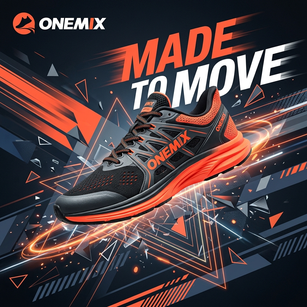 ONEMIX Made To Move — Athletic Footwear Campaign